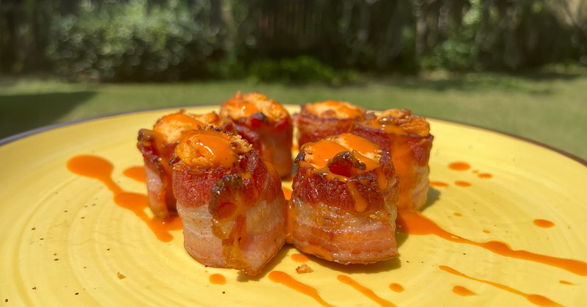 Buffalo Pig Shots | Bacon-Wrapped Sausage Appetizer Recipe