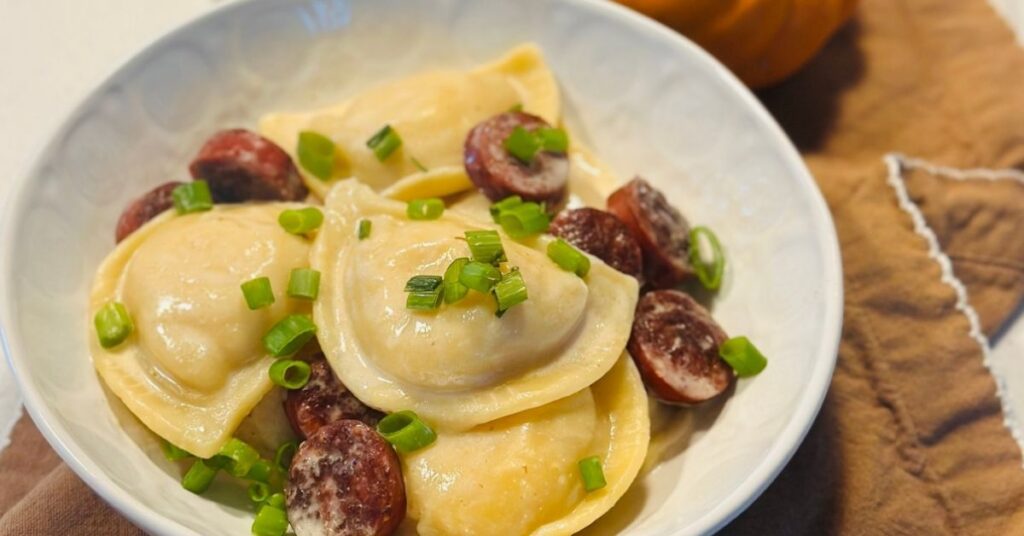 Pierogi Sausage Casserole