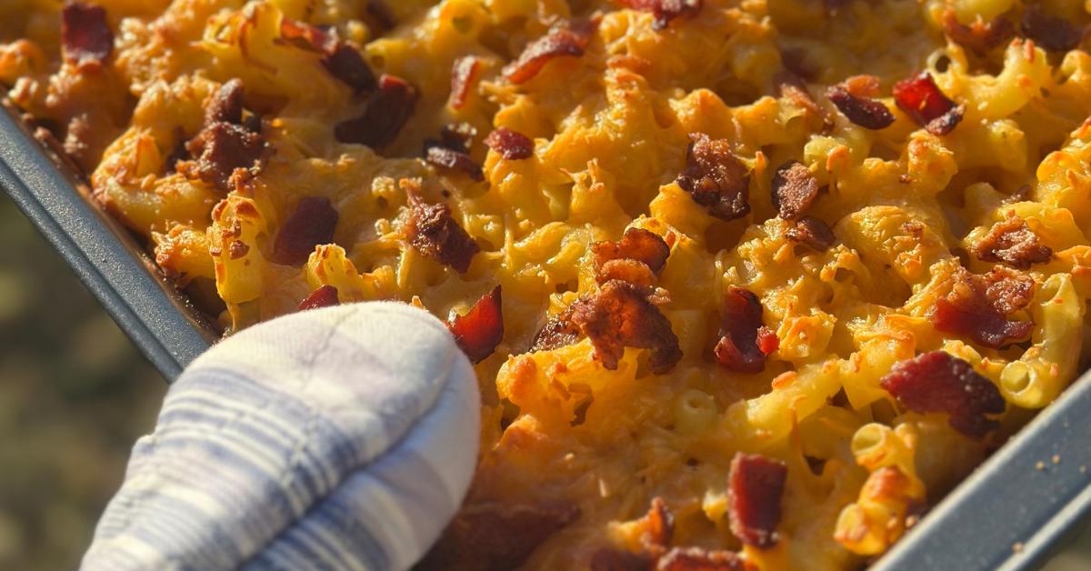 Bacon Mac N’ Cheese | Homemade Texas Comfort Food Recipe