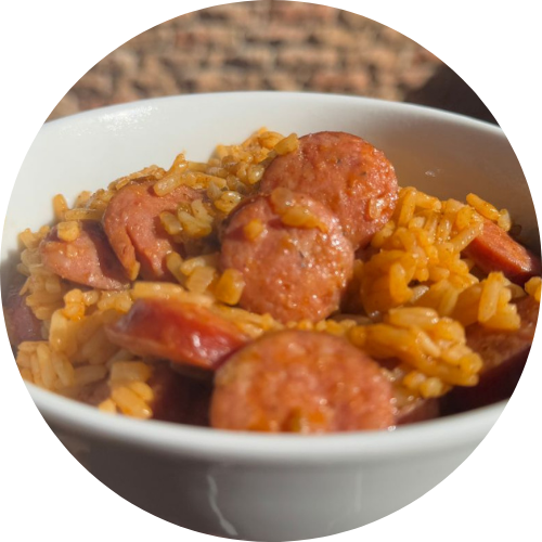 jambalaya with kountry boys sausage