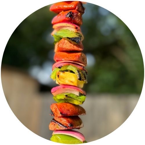 Jalapeño Sausage Kampfire Kebabs
