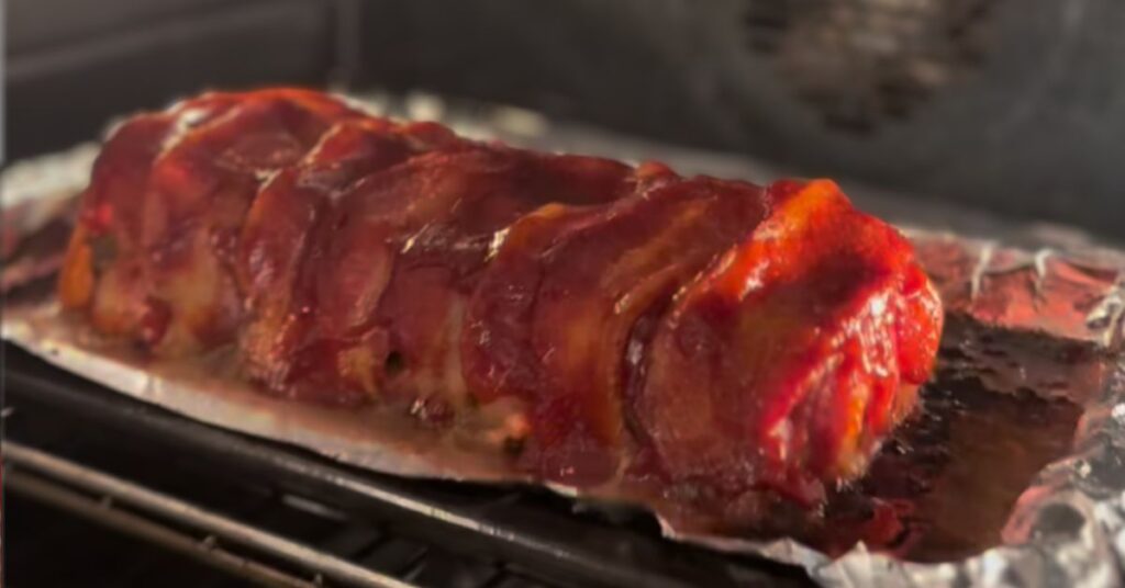 Bacon-Wrapped Meatloaf