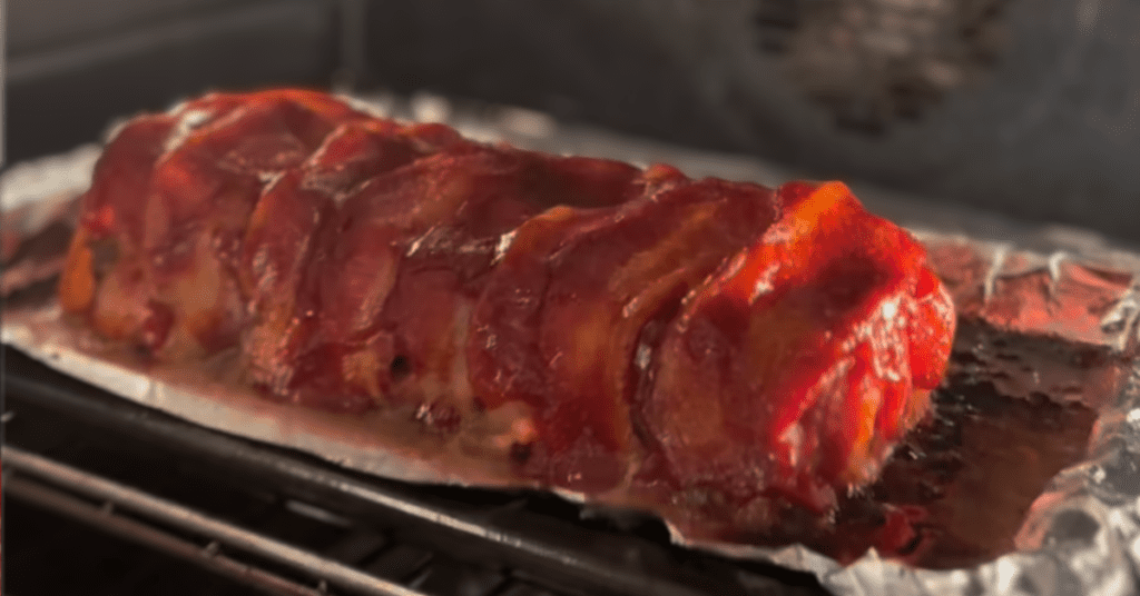 bacon-wrapped meatloaf