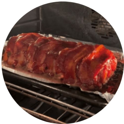Bacon-Wrapped Meatloaf