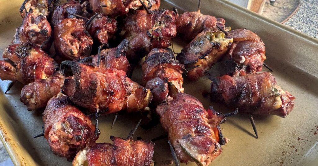 Dove Breast Poppers with Bacon