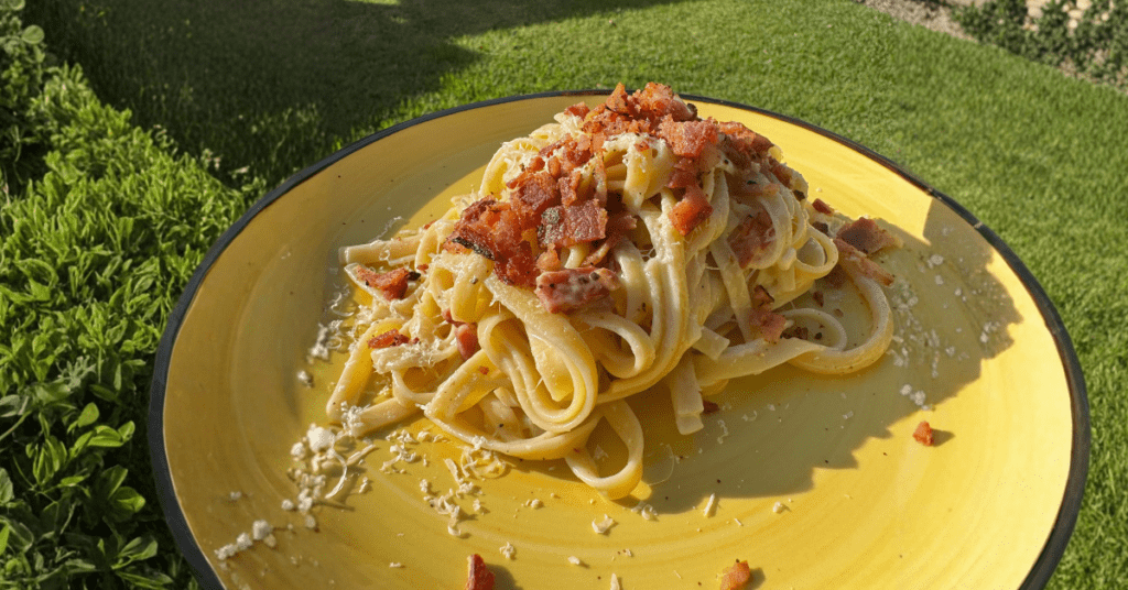 Creamy Bacon Alfredo