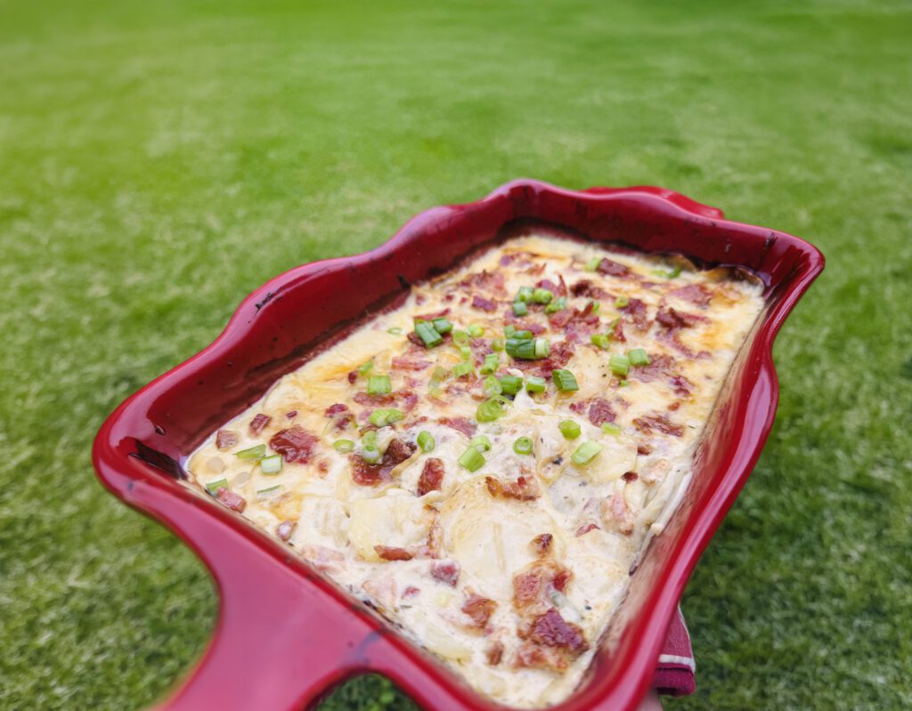 Bacon Potato Au Gratin